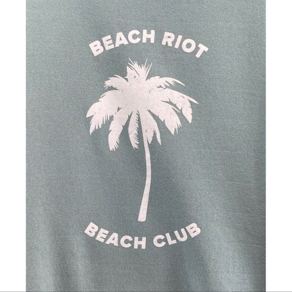Beach Riot Beach Club Surf Pullover Sweatshirt NWOT Sz Small - Picture 6 of 7